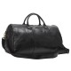 Кожаная дорожная мужская черная фирменная сумка TONY BELLUCCI - 5146-101