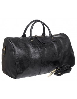 Кожаная дорожная мужская черная фирменная сумка TONY BELLUCCI - 5146-893