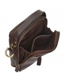 Фотография Коричневая мужская кожаная сумка на плечо TONY BELLUCCI - 5153-09