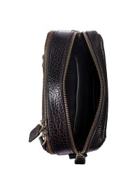 Черная мужская кожаная сумка на плечо TONY BELLUCCI - 5153-893