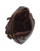 Фотография Коричневая кожаная мужская сумка на плечо TONY BELLUCCI - 5154-886