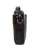 Фотография Черная кожаная мужская сумка на плечо TONY BELLUCCI - 5154-893