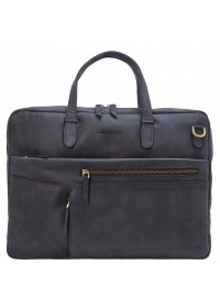 Кожаный синий мужской портфель TONY BELLUCCI - 5160-03