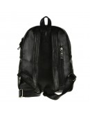 Фотография Чёрный кожаный рюкзак на каждый день 75186a