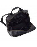 Фотография Черный рюкзак из натуральной кожи Tony Bellucci 5190-893