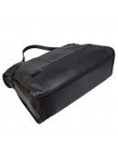 Фотография Черная кожаная дорожная фирменная сумка TONY BELLUCCI - 5205-101