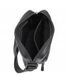 Фотография Черная мужская кожаная сумка на плечо TONY BELLUCCI 5214-101