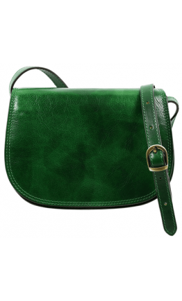 Женская кожаная сумка Time Resistance 5218301 - Moonfleet green
