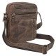 Мужская сумка на плечо из натуральной винтажной кожи TONY BELLUCCI - 5225-06