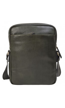 Коричневая кожаная мужская сумка на плечо TONY BELLUCCI - 5227-7