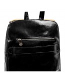 Фотография Черный кожаный фирменный мужскою рюкзак L.A. Confidential Time Resistance 5240401
