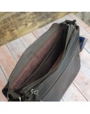 Фотография Коричневая горизонтальная кожаная винтажная сумка на плечо 5583360-SGE