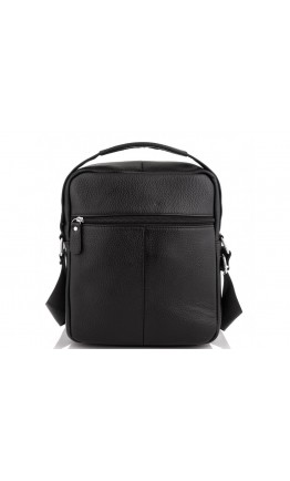 Черная удобная мужская сумка - барсетка Vintage 20247