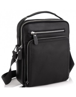 Черная удобная мужская сумка - барсетка Vintage 20247