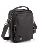 Фотография Черная мужская небольшая сумка - барсетка Tiding Bag 6009A