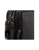 Фотография Черная мужская небольшая сумка - барсетка Tiding Bag 6009A