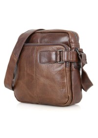 Качественная и классная мужская сумка из кожи 76012