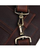Фотография Вертикальная коричневая мужская сумка на плечо 76034