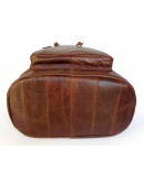 Фотография Шикарный кожаный рюкзак коричневого цвета 76058