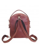 Фотография Кожаный женский коричневый рюкзак 67228801W-SGE