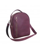 Фотография Кожаный женский бордовый рюкзак 67998801W-SGE