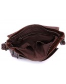 Фотография Потрясающая кожаная мужская сумка на плечо 77022LB