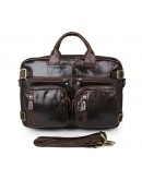 Фотография Универсальный портфель-рюкзак из восхитительной кожи 77026Q-1
