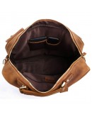 Фотография Безупречная стильная мужская сумка коричневого цвета 77028C1