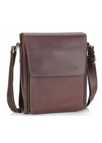 Мужская коричневая сумка на плечо Tiding Bag 7055B-221