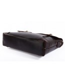 Фотография Стильный винтажный портфель из телячьей кожи 77082C