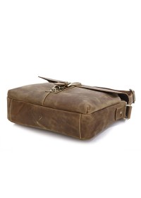 Стильная винтажная мужская кожаная сумка на плечо 77084R