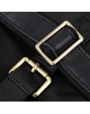 Фотография Черный кожаный портфель высокого качества 77101