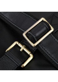 Черный кожаный портфель высокого качества 77101