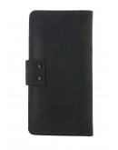 Фотография Вместительное кожаное черное мужское портмоне 71010P-SKE