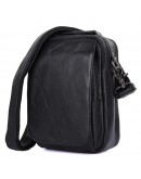 Фотография Черная сумка на плечо мужская городская 71012A