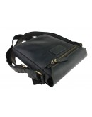 Фотография Кожаная черная мужская классическая сумка на плечо 710240-SKE