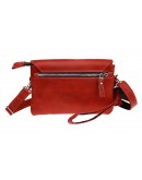 Фотография Кожаная женская сумка - клатч красного цвета 71032W-SKE