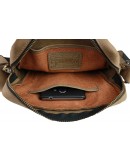 Фотография Мужская кожаная сумка на плечо без клапана 710427-SKE