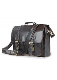 Качественный портфель шикарного коричневого цвета 77105-2Q