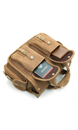 Кожаный мужской стильный портфель 77106B