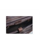 Фотография Коричневый мужской кожаный портфель t71099