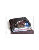 Фотография Коричневый мужской кожаный портфель t71099