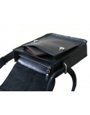Фотография Черная удобная мужская сумка на плечо 7112-SGE