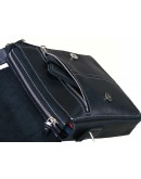 Фотография Черная сумка мужская на плечо кожаная 71120-SGE