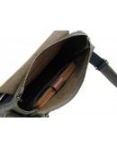 Фотография Темно-коричневая мужская плечевая сумка 71131-SGE