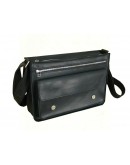 Фотография Кожаная черная сумка формата А4 7114-SGE
