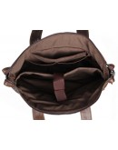 Фотография Добротный винтажный мужской кожаный портфель 77120C