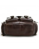 Фотография Коричневый повседневный мужской рюкзак коричневого цвета 77123c