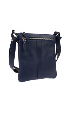 Синяя мужская планшетка - сумка на плечо 712722-SKE