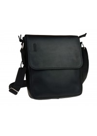 Мужская черная вертикальная сумка на плечо 713230-SKE